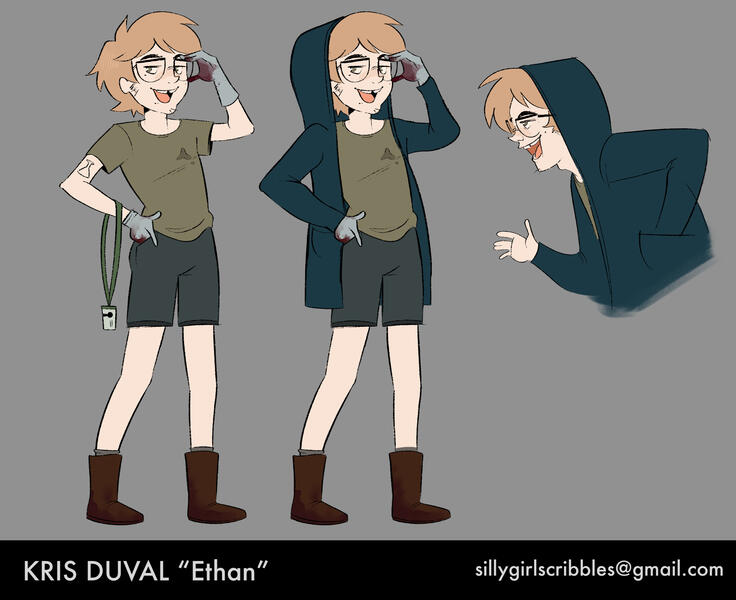 Ethan Character Design
